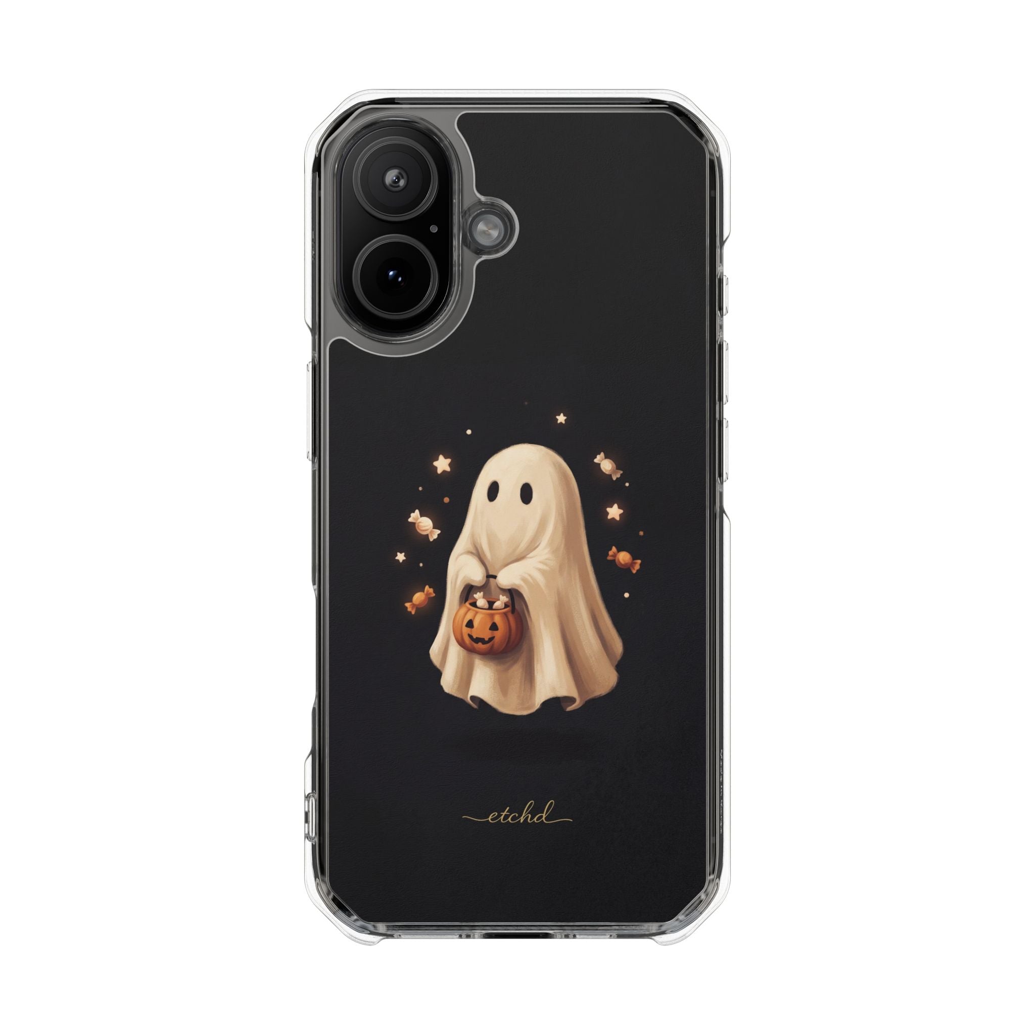 Candy Ghost Clear Magnetic Phone Case by etchd, view 13