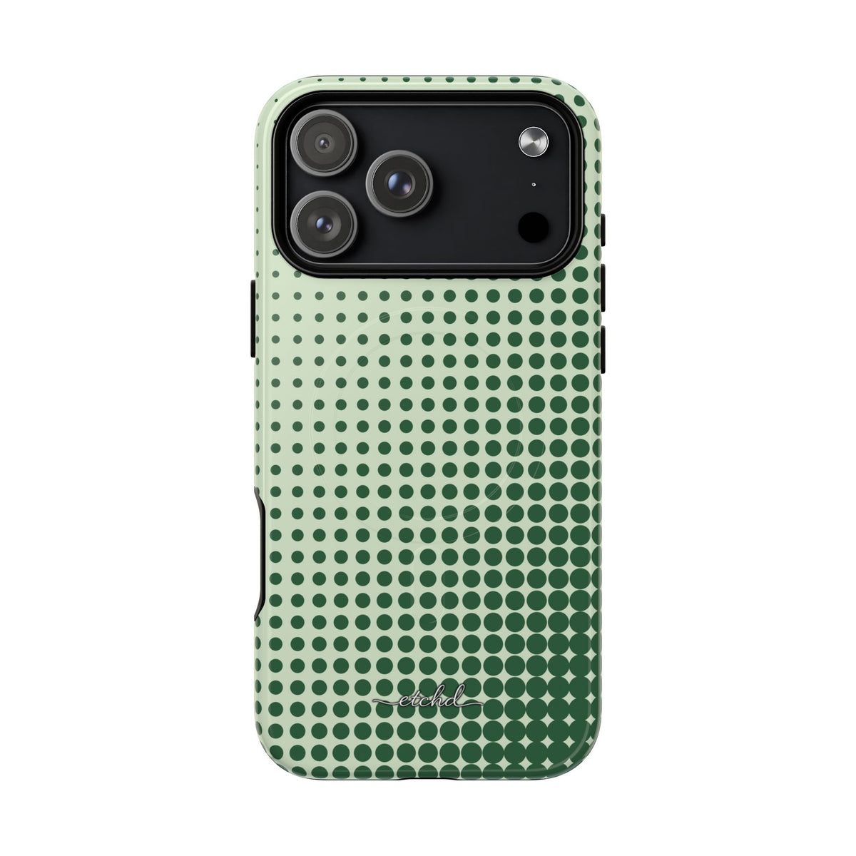 Matcha Halftone Magnetic Phone Case by etchd, view 31