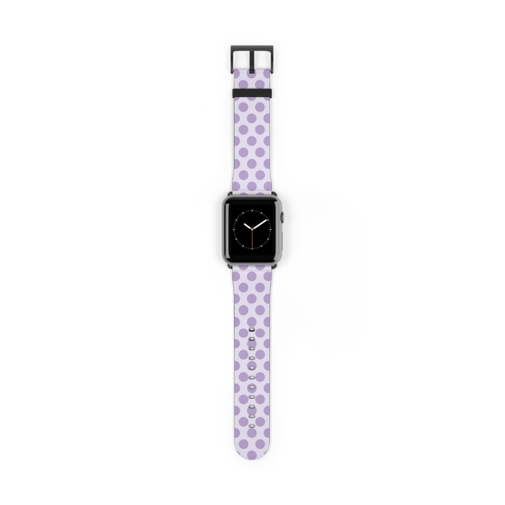 Lilac Polka Dot Smartwatch Strap by etchd, view 2