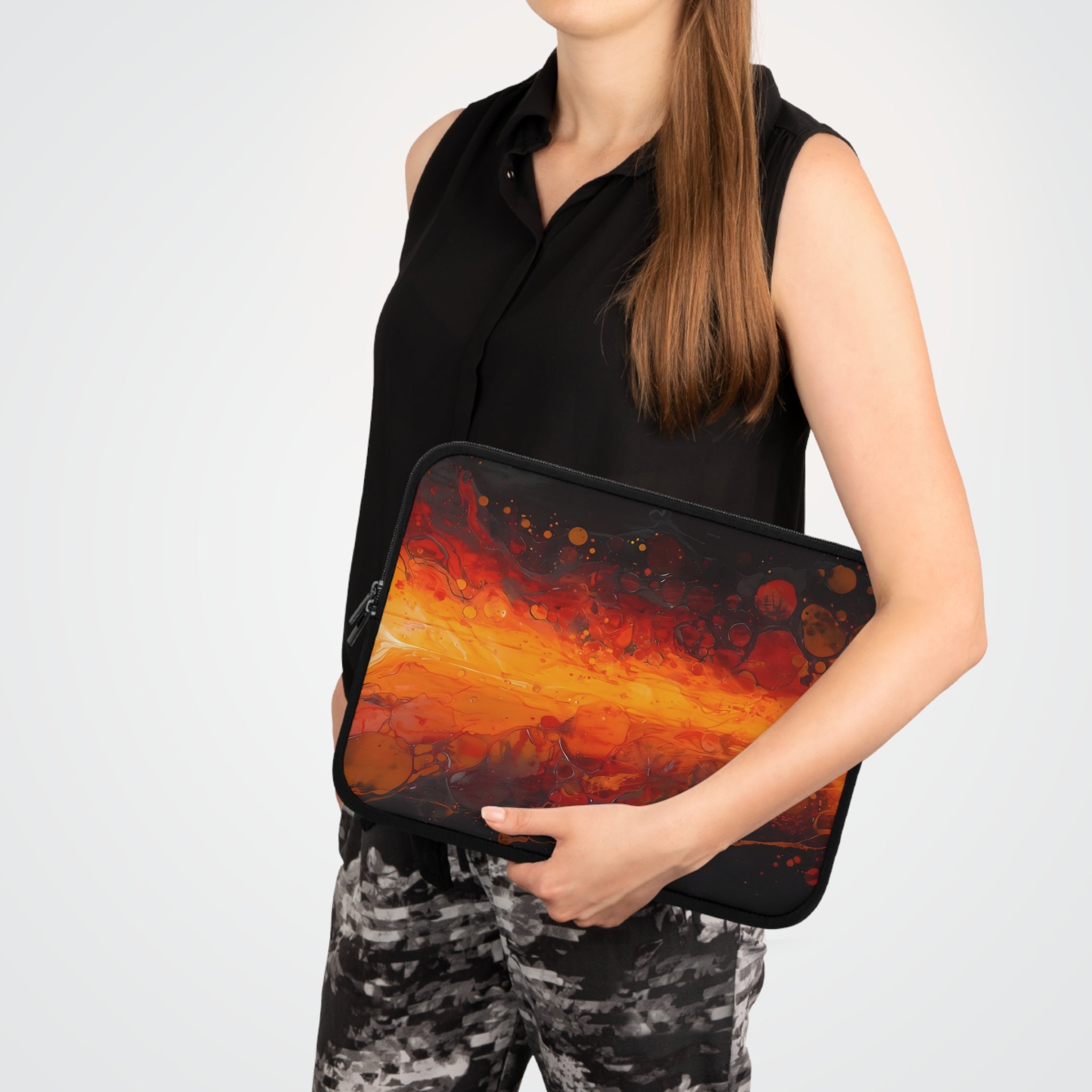 Molten Core Laptop Sleeve by etchd, view 6