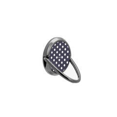 White And Navy Polka Dot Phone Ring Holder by etchd, view 8