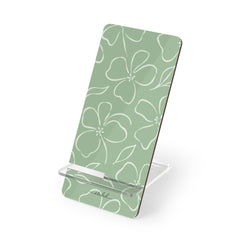 Sage & Cream Floral Supporto per telefono di etchd