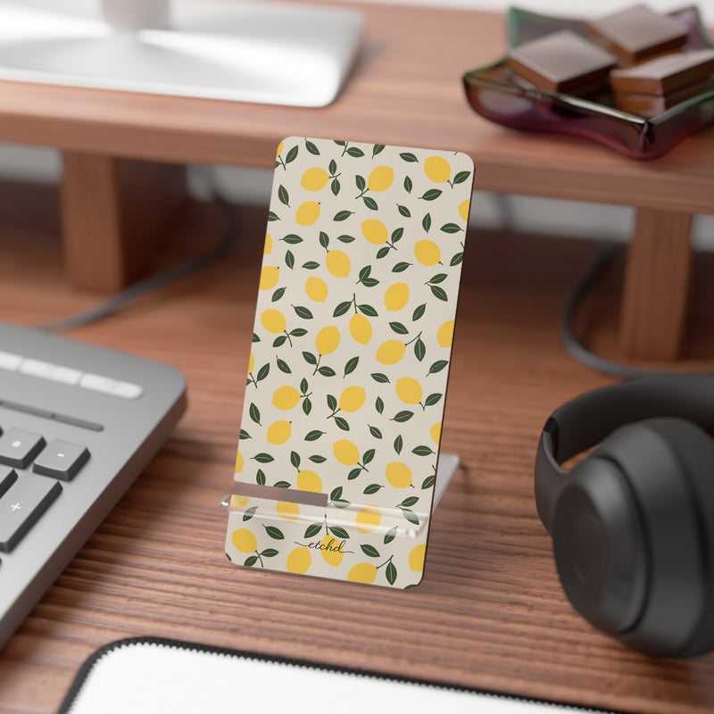 Lemon Phone Stand by etchd, view 3