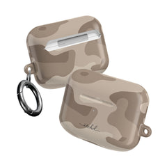 Beige Camo AirPod Case by etchd, view 10