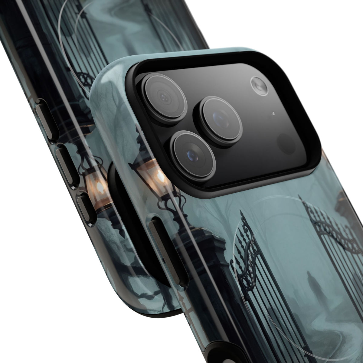 Lantern Gate Magnetic Phone Case by etchd, view 99