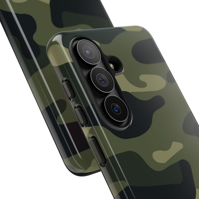 Green Camo Phone Case by etchd, view 219