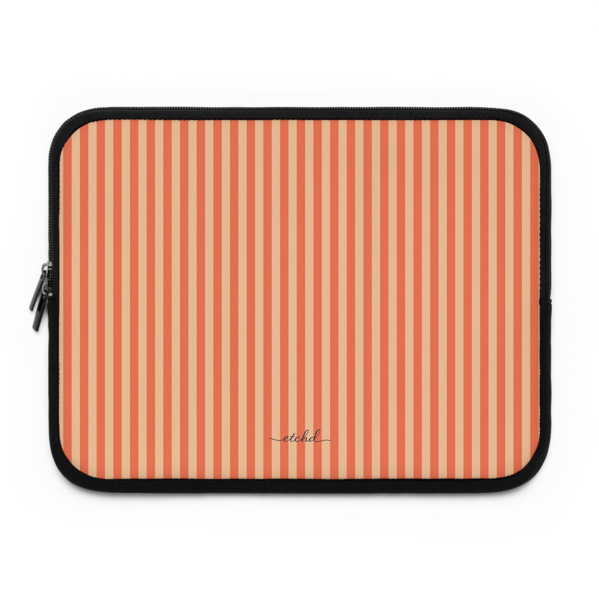 Coral And Peach Laptop Sleeve by etchd