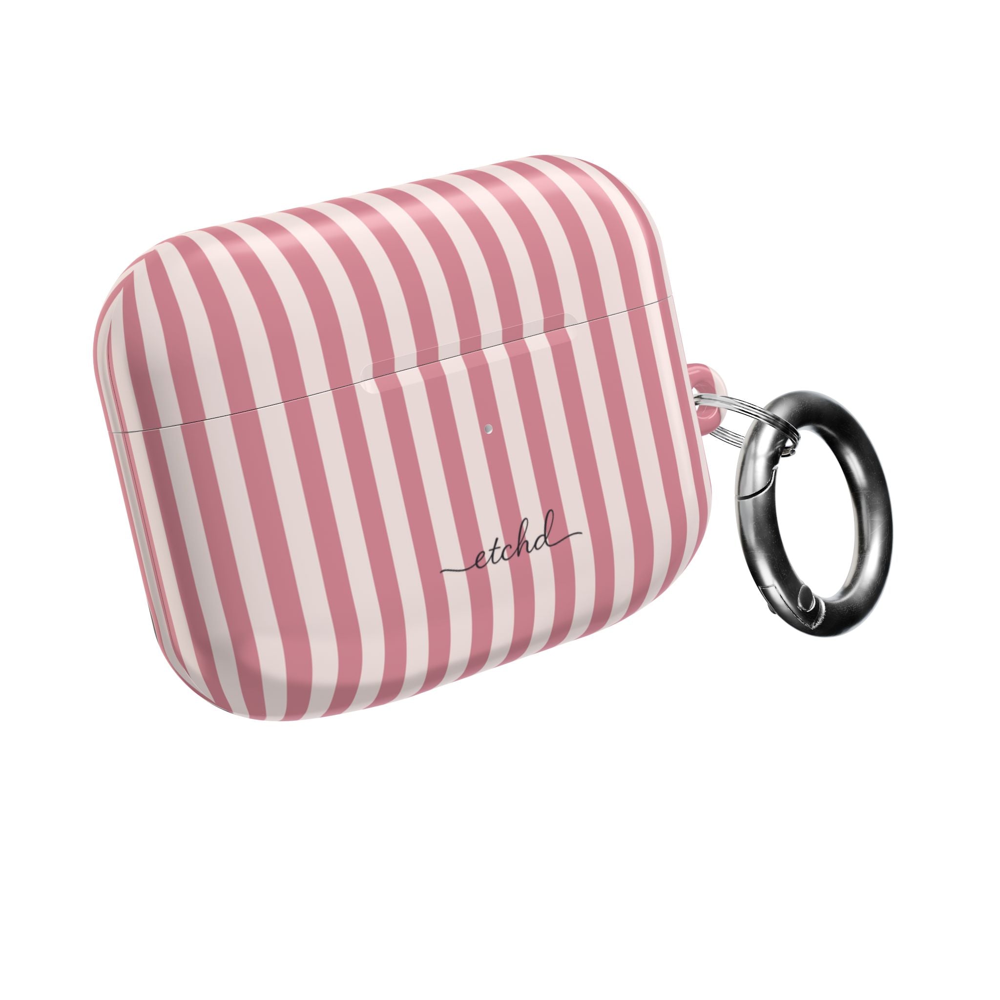 Blush & Cream Striped AirPod Case by etchd, view 8