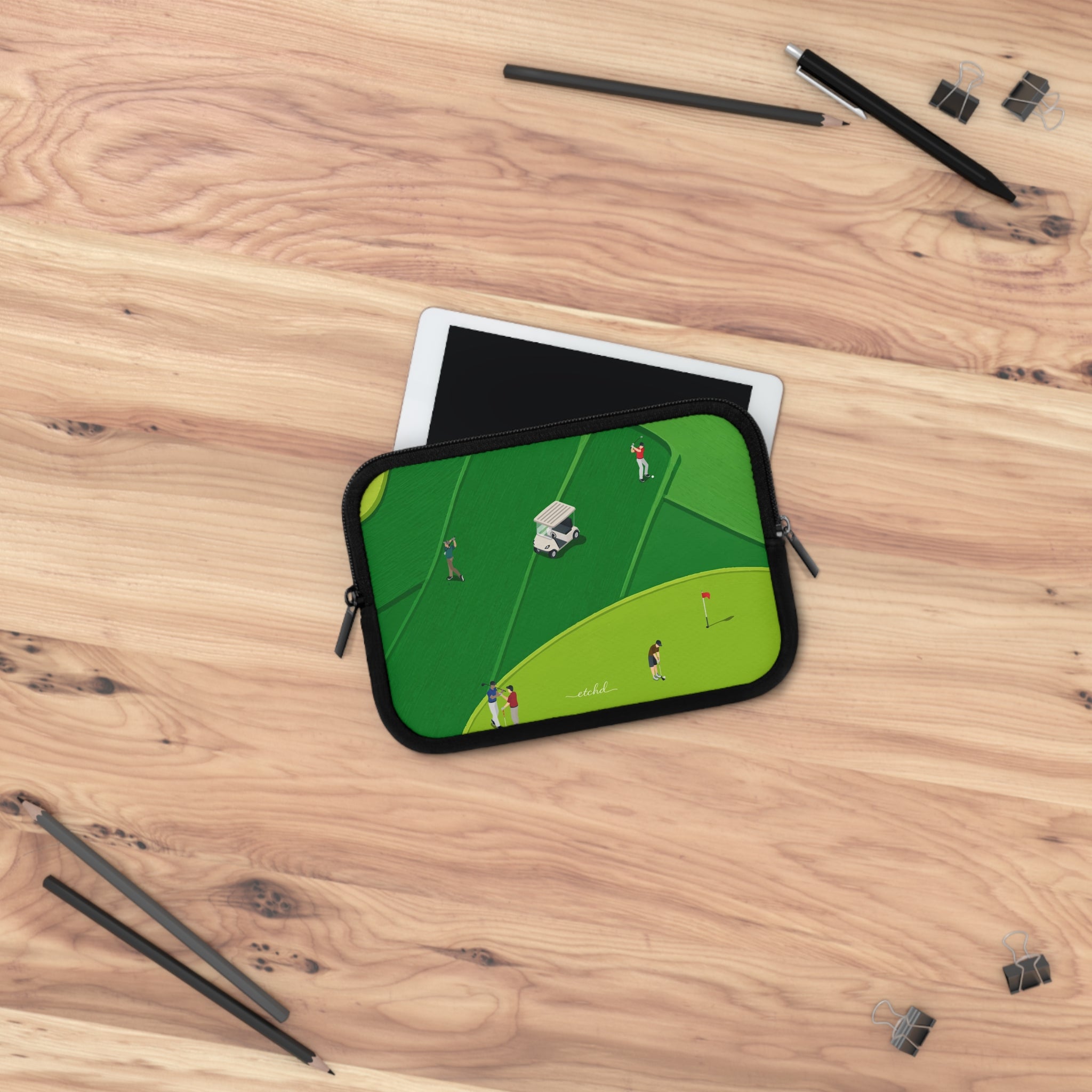 Golfers Laptop Sleeve by etchd, view 14