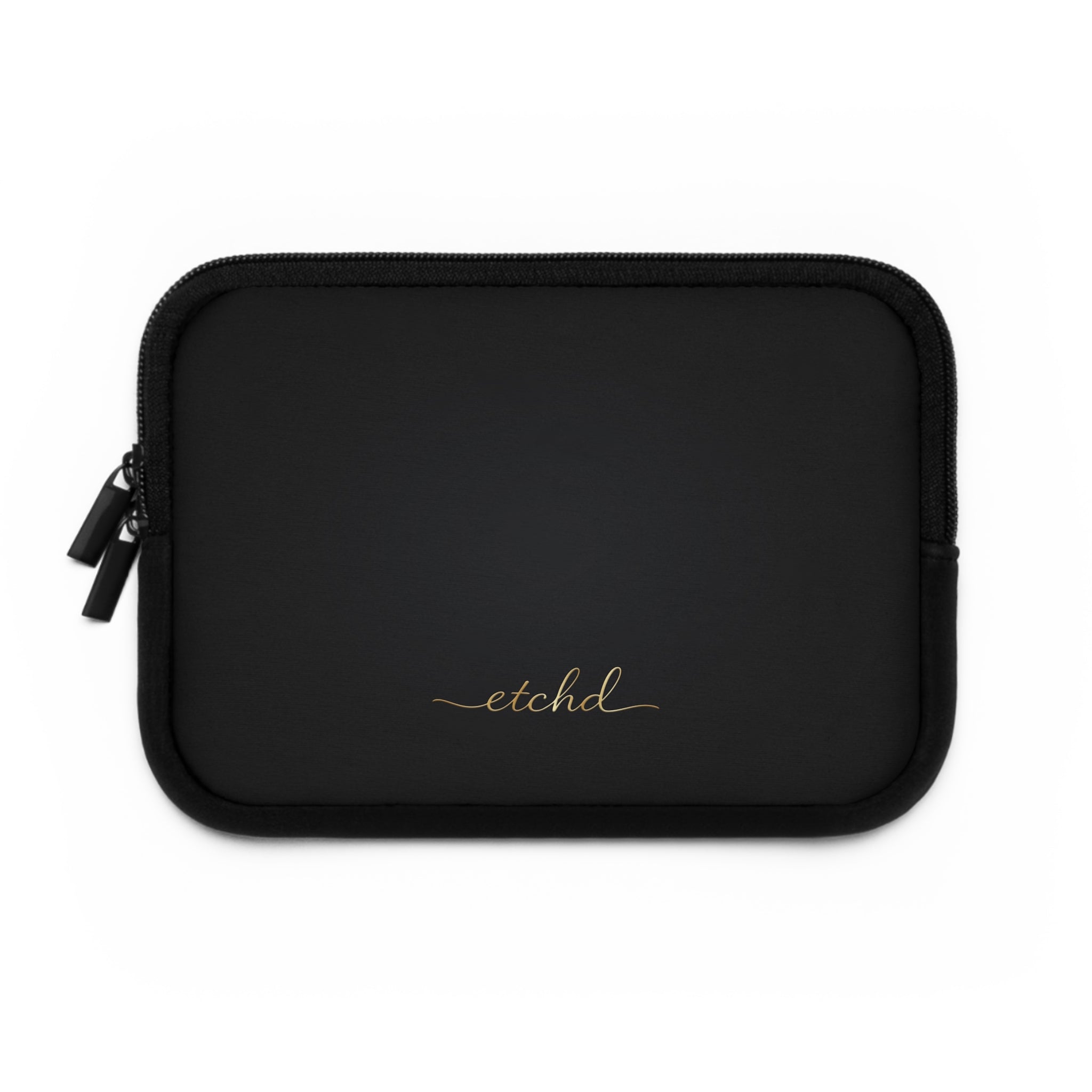 Etchd Signature Black Laptop Sleeve by etchd, view 2