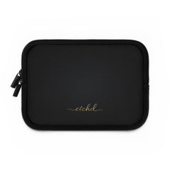 Etchd Signature Black Laptop Sleeve by etchd, view 2