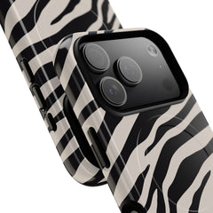 Zebra Print Magnetic Phone Case by etchd, view 99