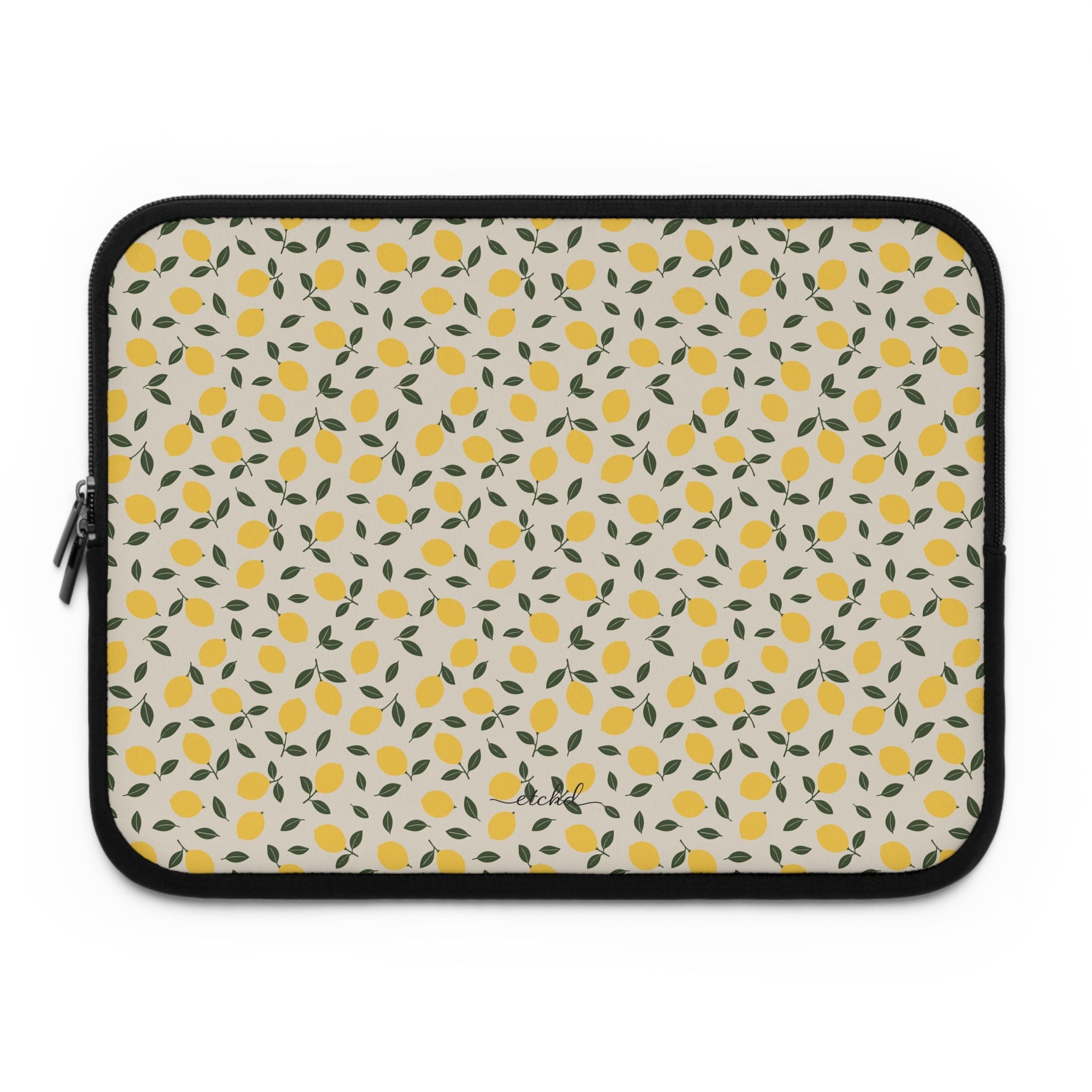 Lemon Laptop Sleeve by etchd