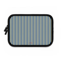 Cobalt And Butter Laptop Sleeve by etchd, view 2