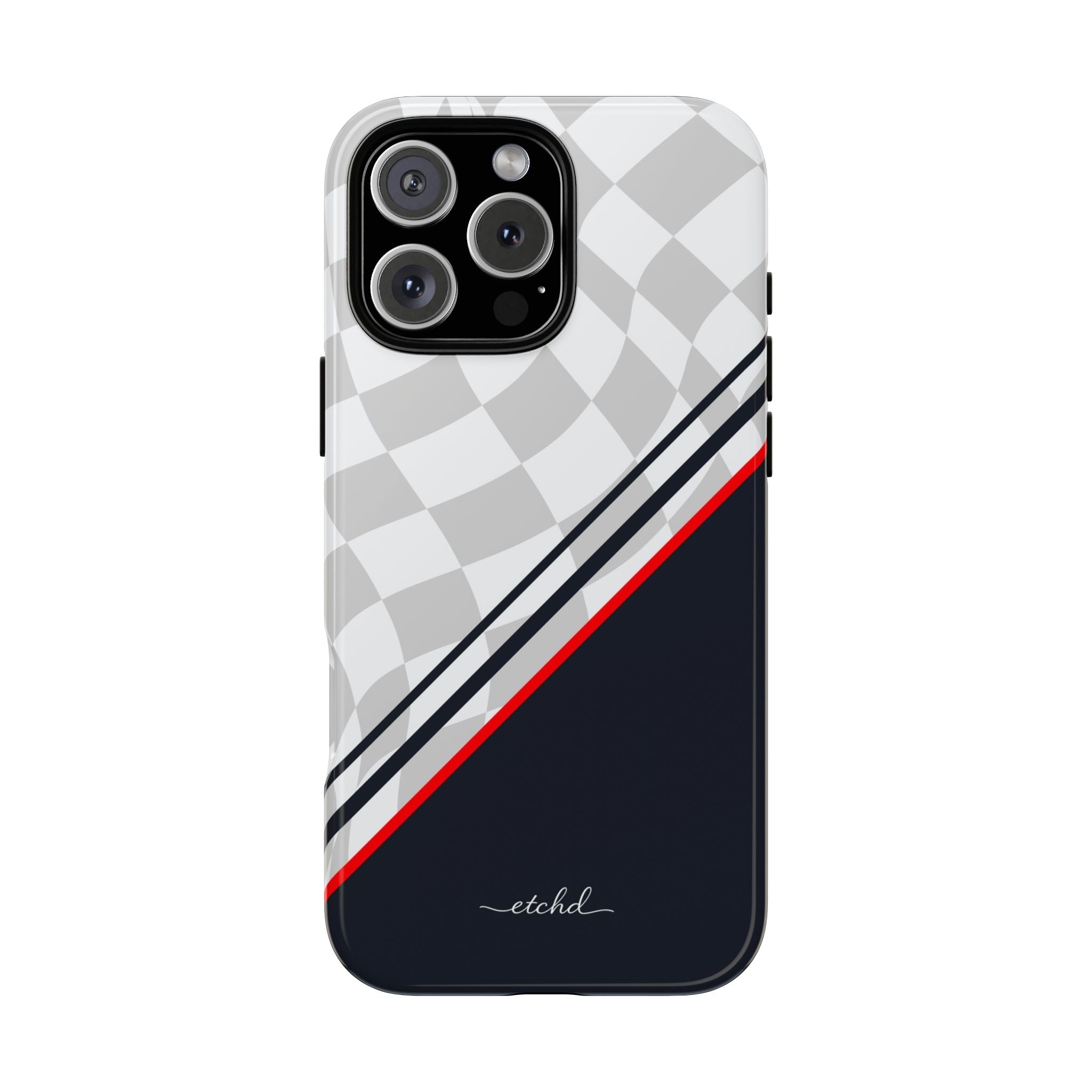 Checkered Flag Phone Case – designer phone case by etchd