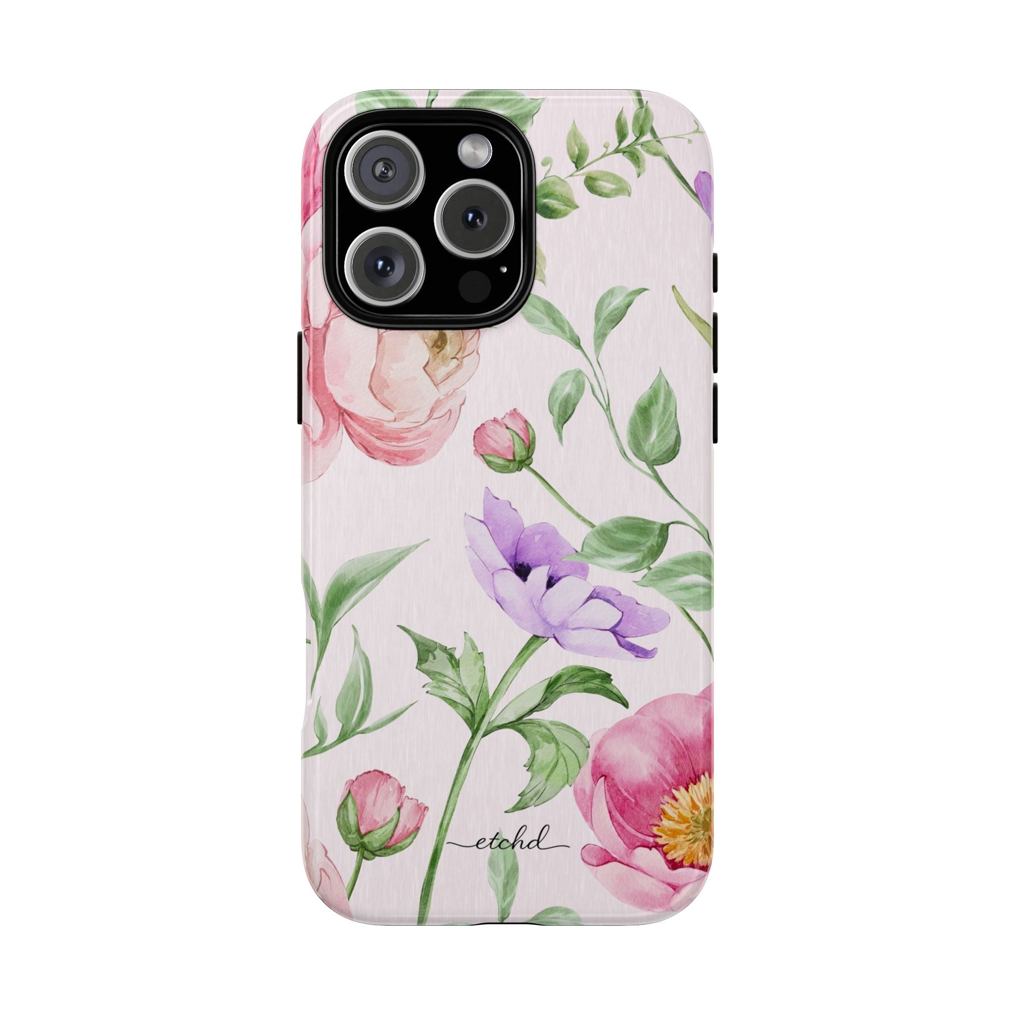 Peony Bloom Phone Case – designer phone case by etchd