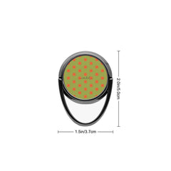 Persimmon And Wasabi Polka Dot Phone Ring Holder by etchd, view 3