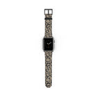 Abstract Print Taupe Smartwatch Strap