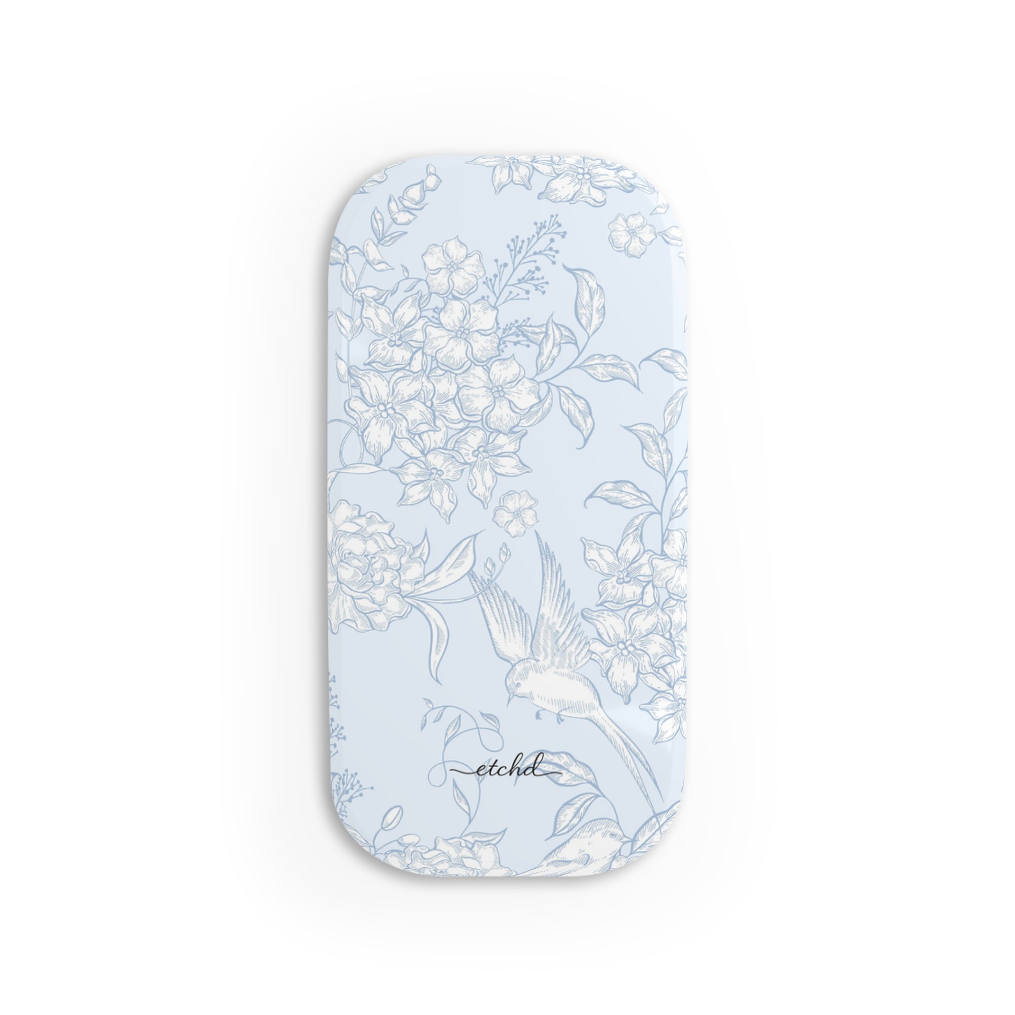 Hummingbird Bloom Click-On Phone Grip by etchd