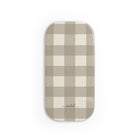 Neutral Gingham Anello clip per telefono