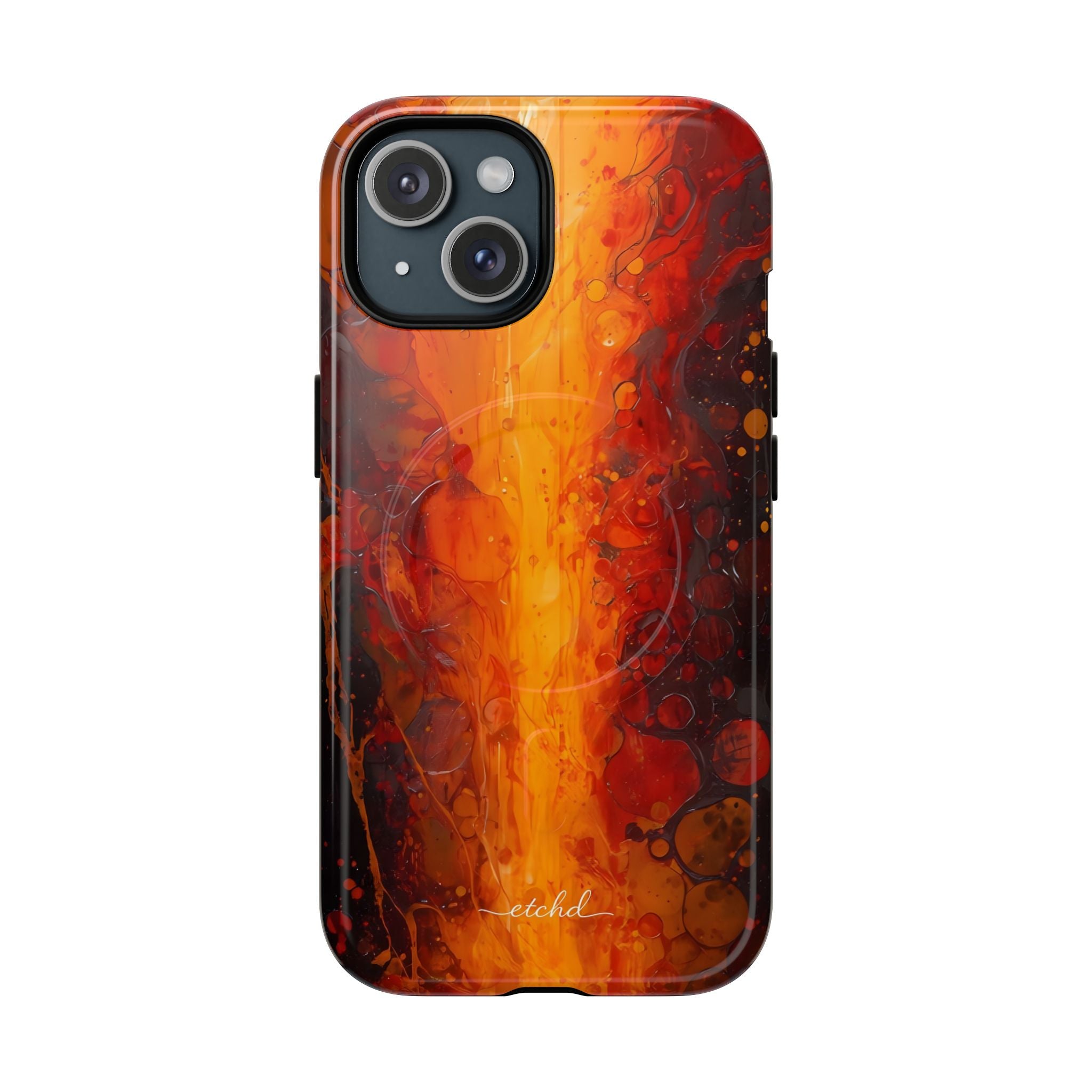 Molten Core Magnetic Phone Case by etchd, view 2