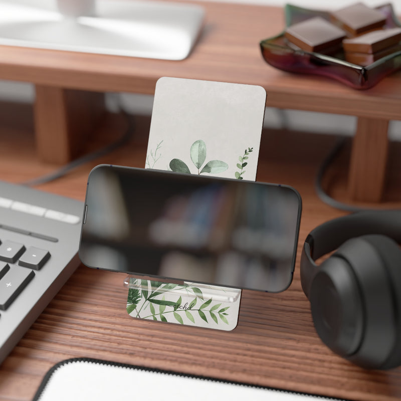 Botanical Leaf Phone Stand-zoom-