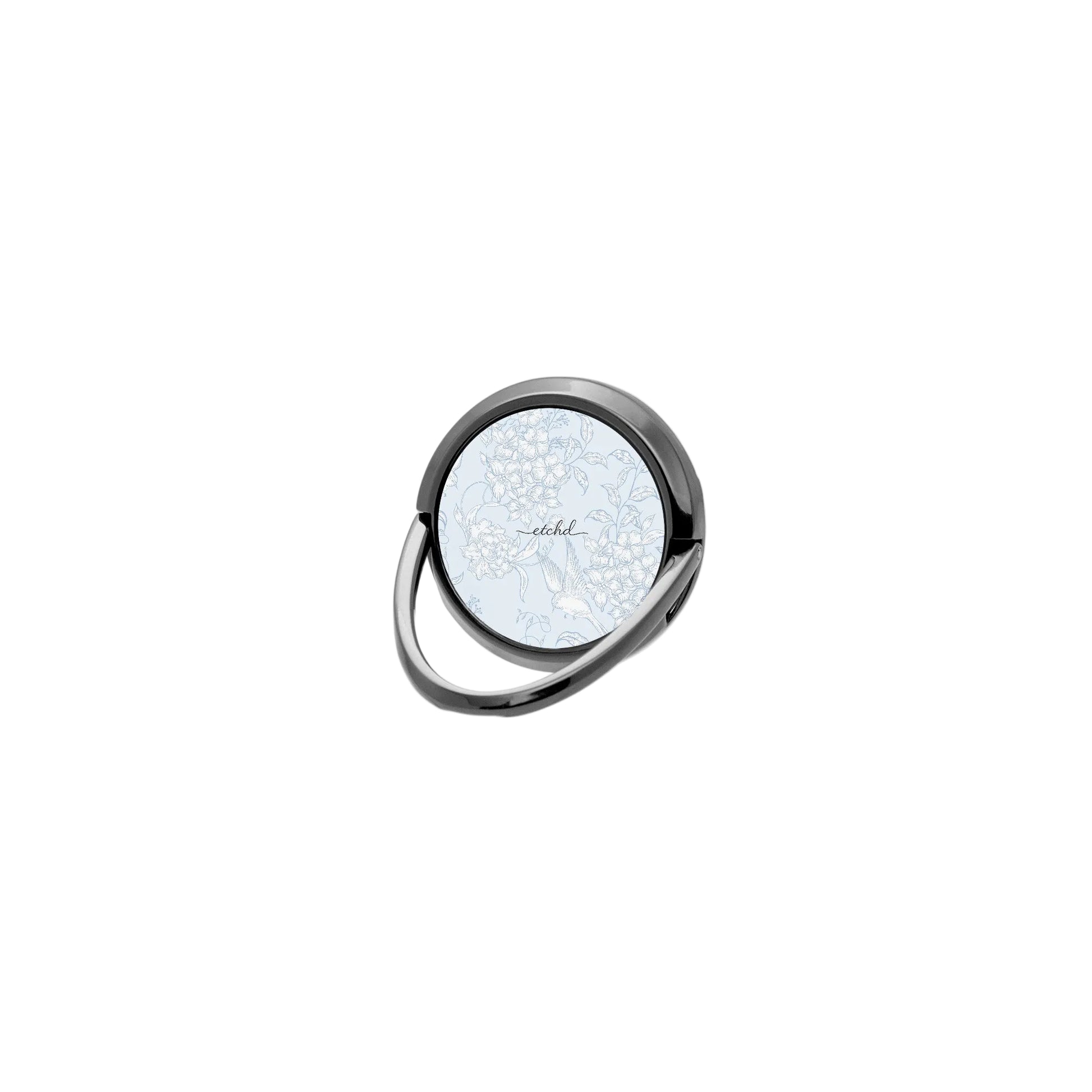 Hummingbird Bloom Phone Ring Holder by etchd