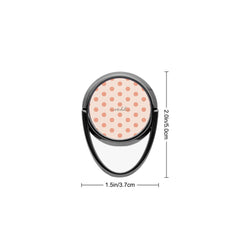 Coral Polka Dot Phone Ring Holder by etchd, view 3