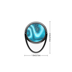 Aquamarine Phone Ring Holder by etchd, view 3