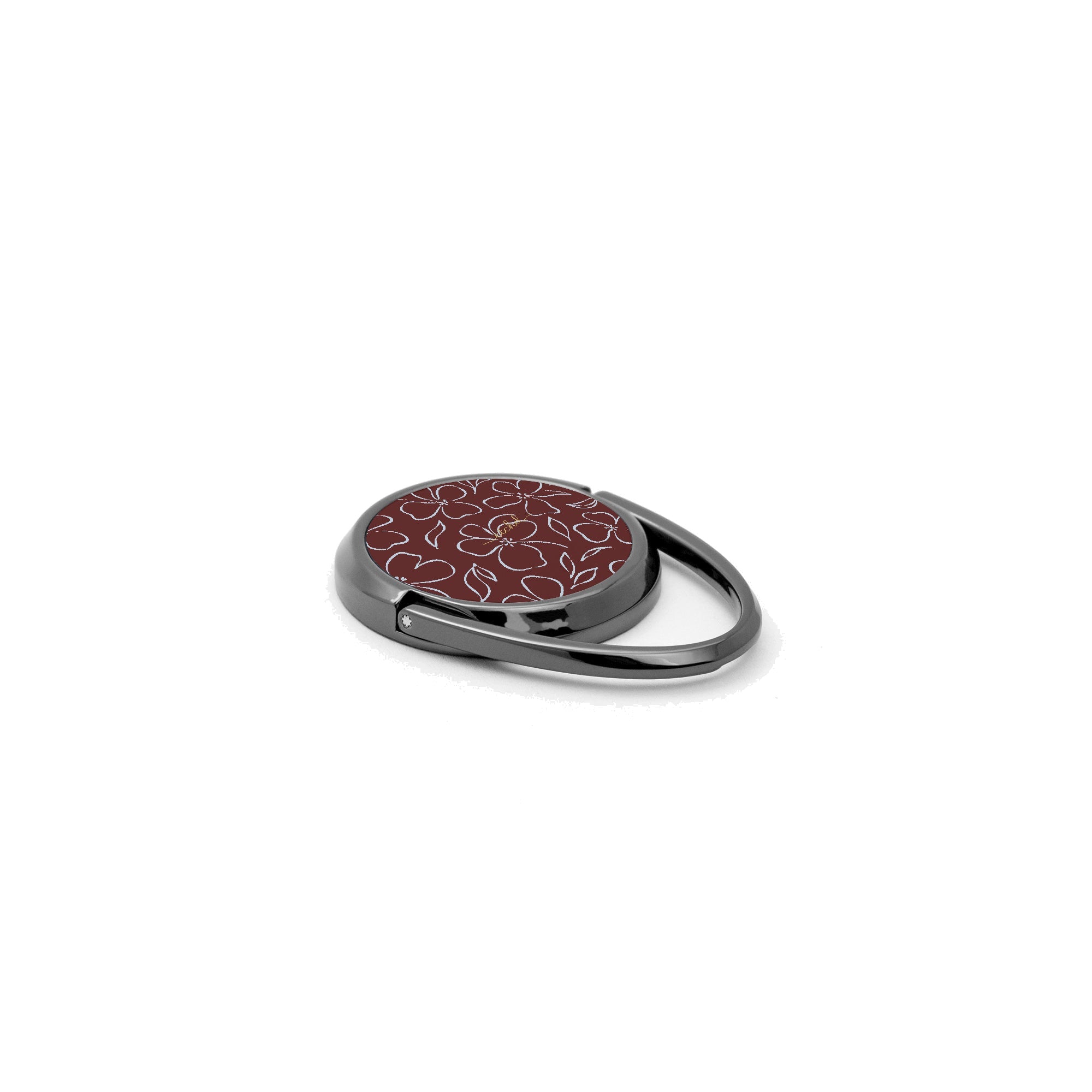 Blue & Cherry Floral Anillo soporte para móvil de etchd, vista 2