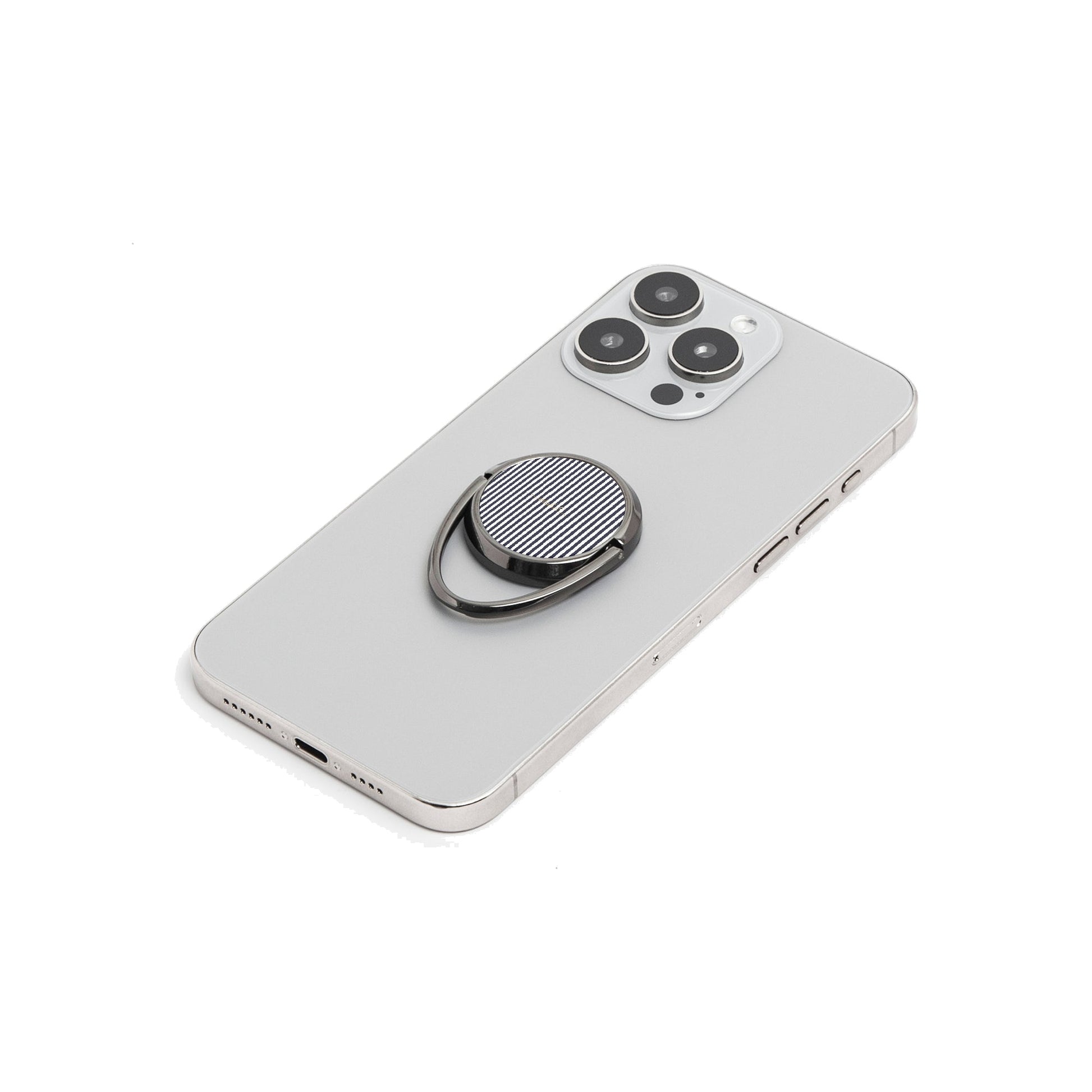 Navy And White Phone Ring Holder by etchd, view 6