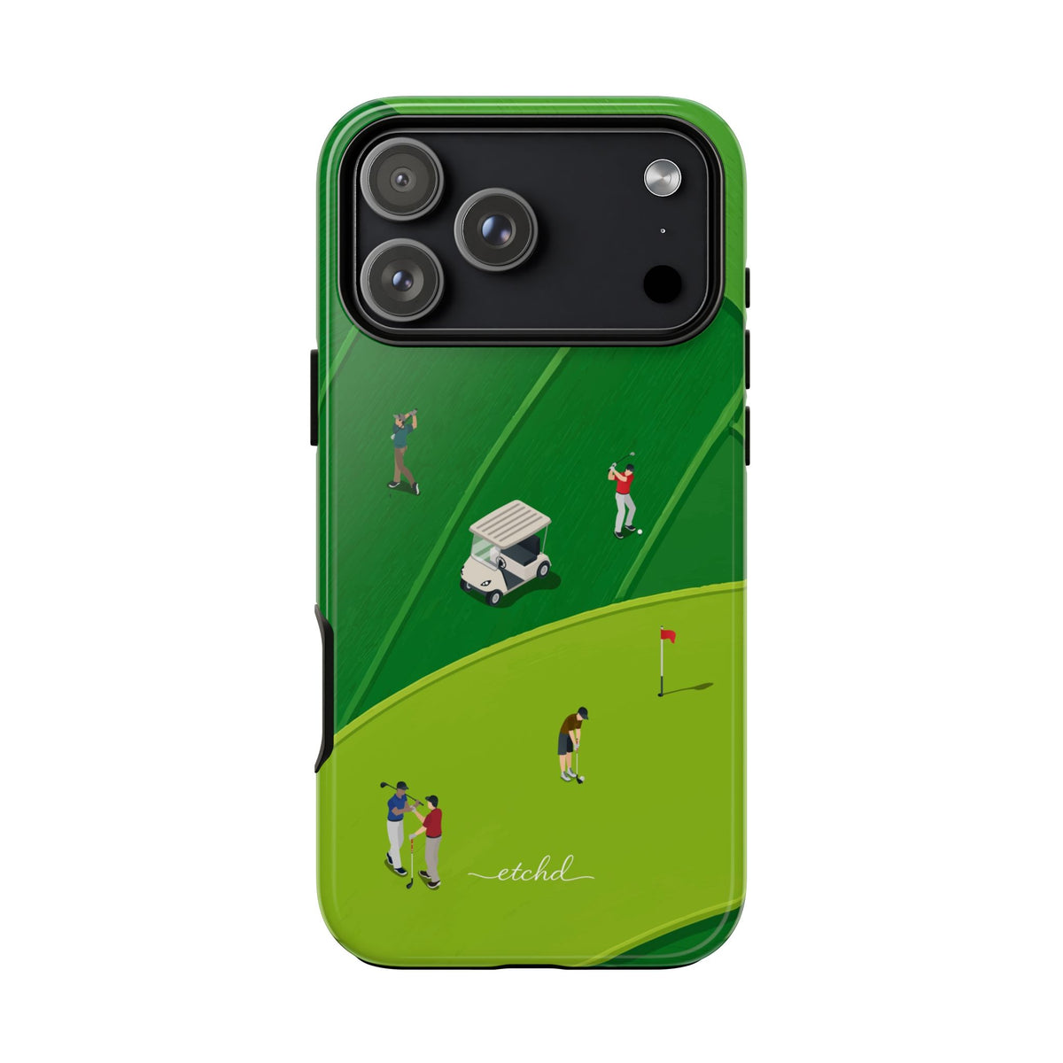 Golfers Phone Case by etchd, view 59