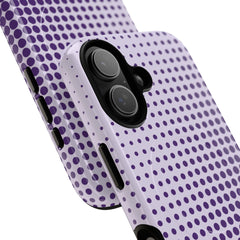 Grape Halftone Magnetic Phone Case by etchd, view 87