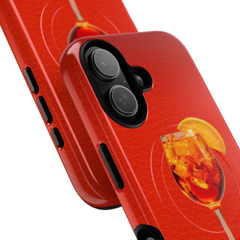 Summer Spritz v2 Magnetic Phone Case by etchd, view 87