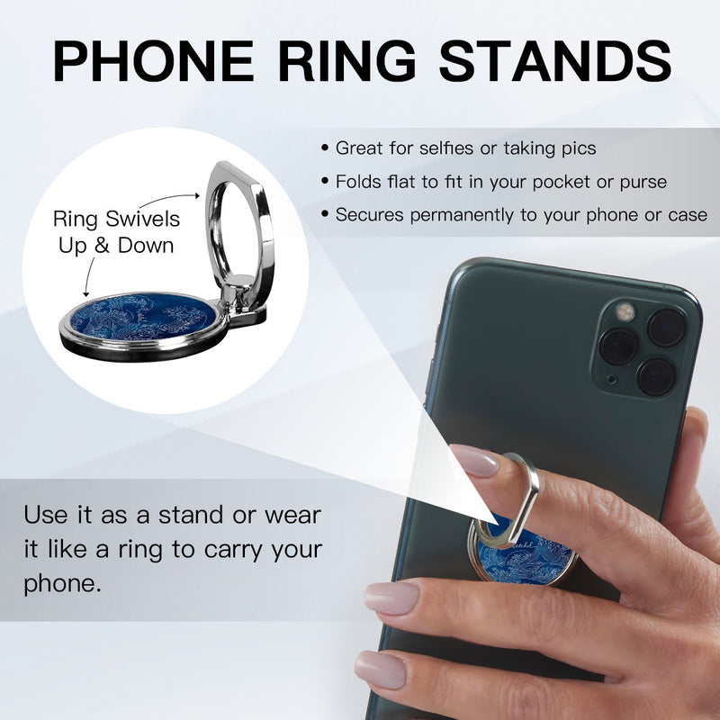 Ocean Wave Anello supporto classico per telefono-zoom-