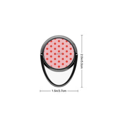 Poppy And Blush Polka Dot Phone Ring Holder by etchd, view 3