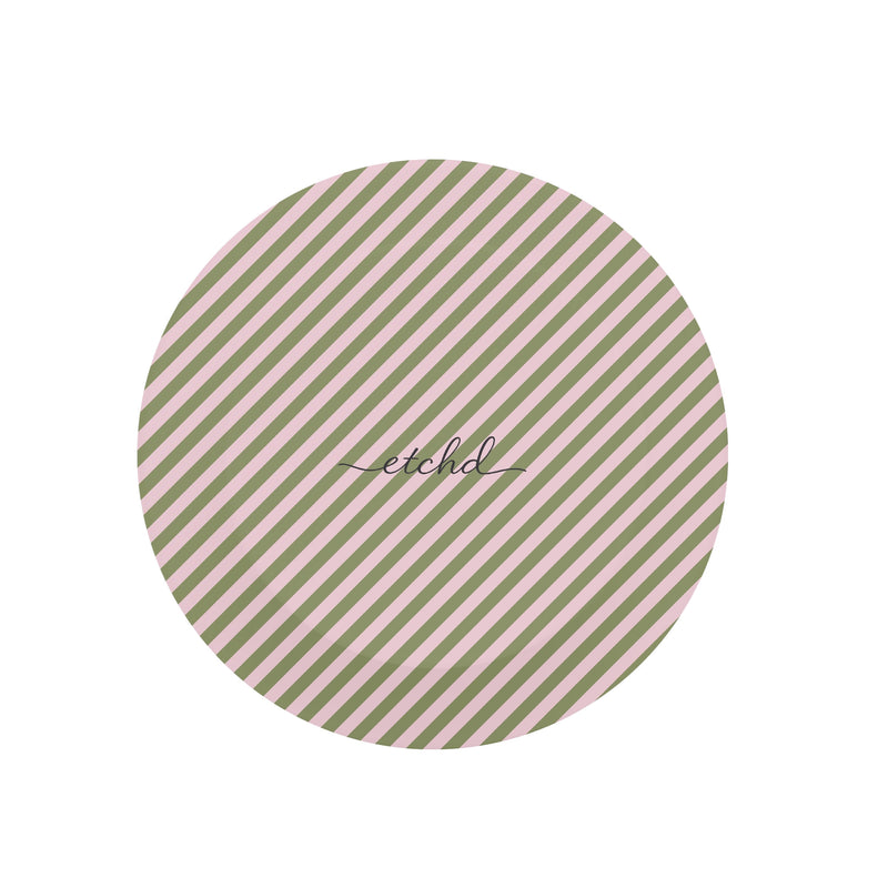 Green And Pink Striped Diagonal Phone Grip And Stand-zoom-