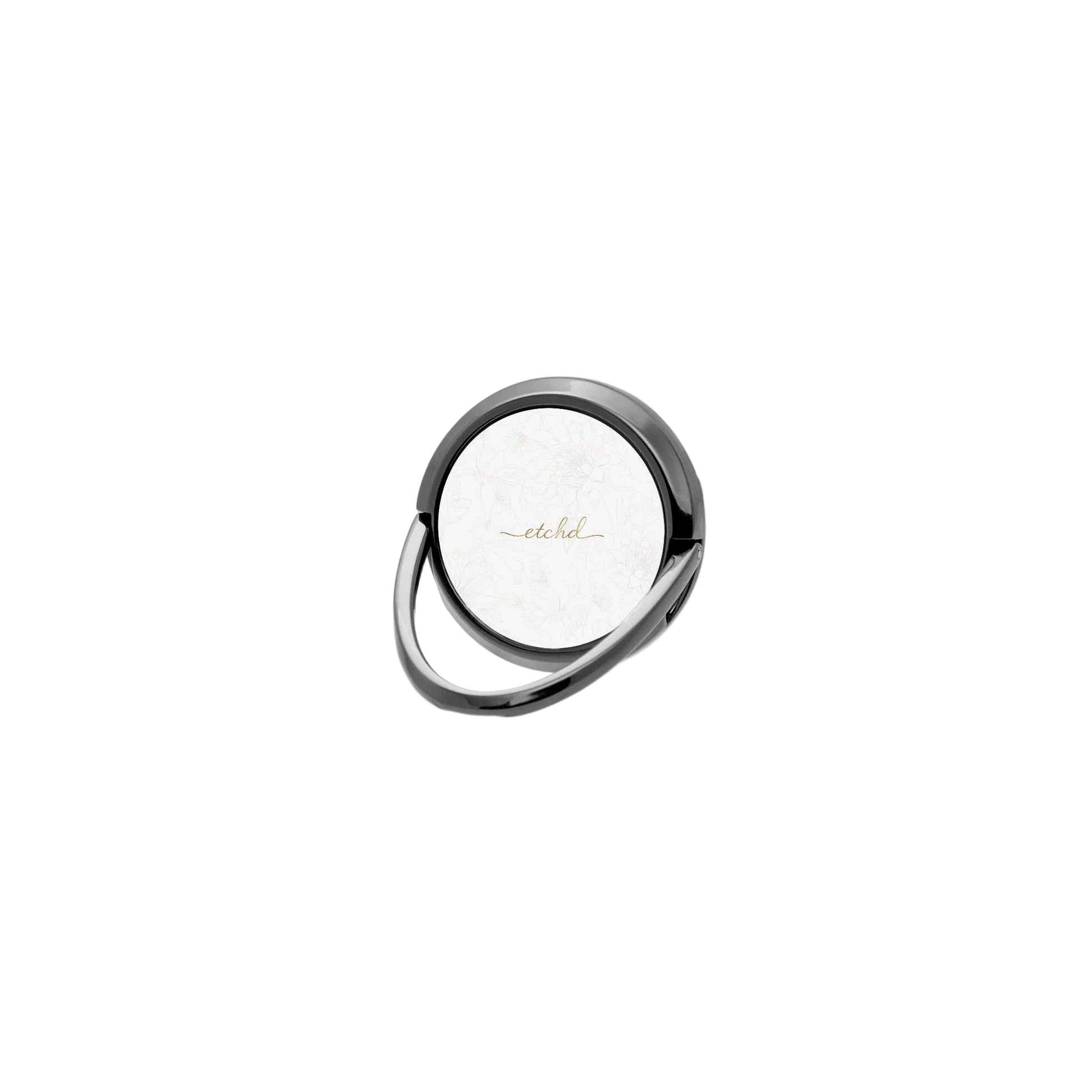 Etchd Signature White Phone Ring Holder by etchd