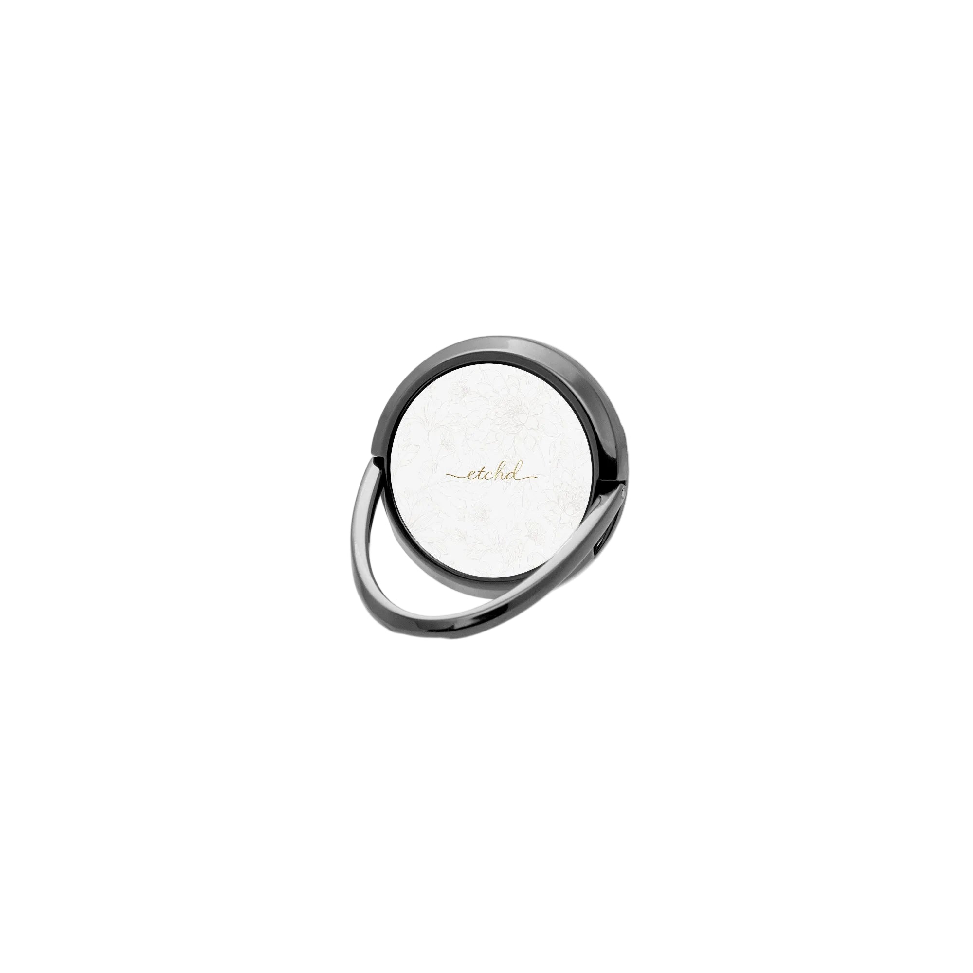 Etchd Signature White Phone Ring Holder by etchd