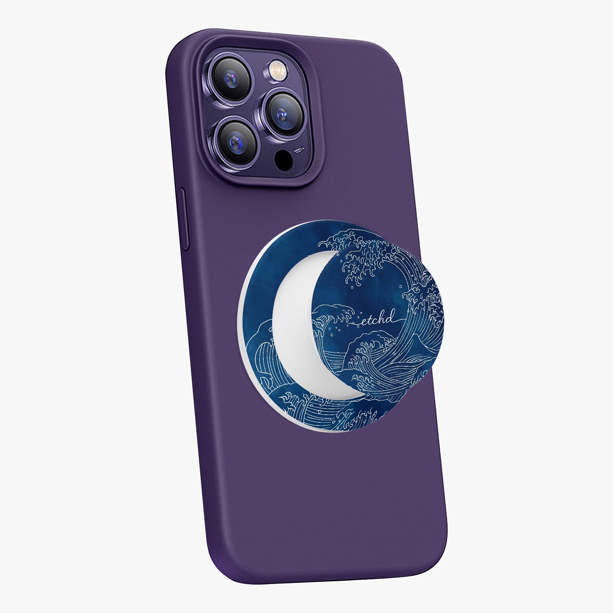 Ocean Wave Phone Grip And Stand by etchd, view 7