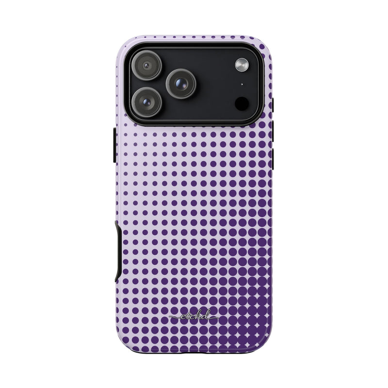 Grape Halftone Phone Case by etchd, view 59