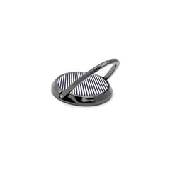 Navy And White Striped Diagonal Phone Ring Holder by etchd, view 5