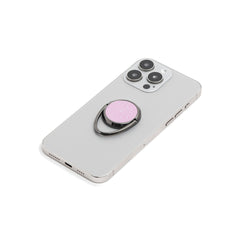 Pink Curved Lines Phone Ring Holder by etchd, view 6