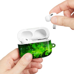 Toxic Bloom AirPod Case by etchd, view 11