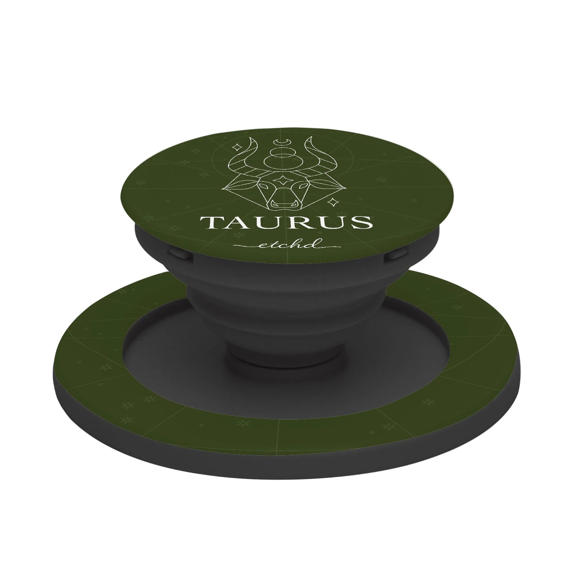 Taurus Phone Grip And Stand by etchd, view 6