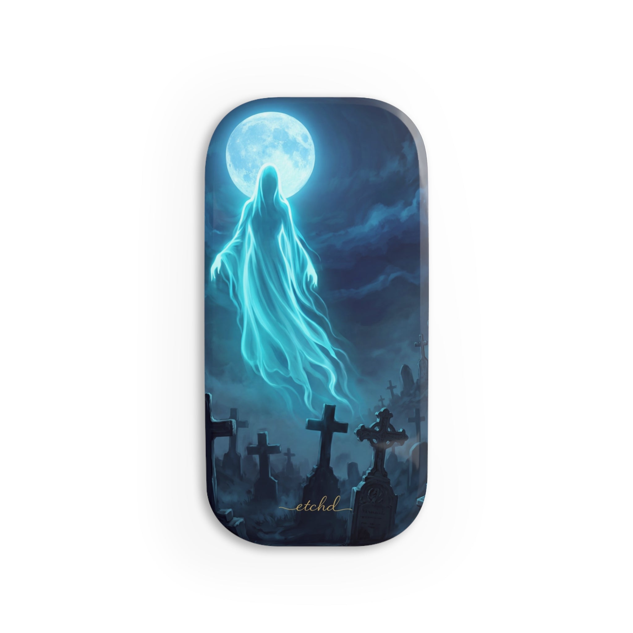 Veiled Spirit Click-On Phone Grip by etchd