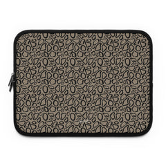 Abstract Print Laptop Sleeve by etchd