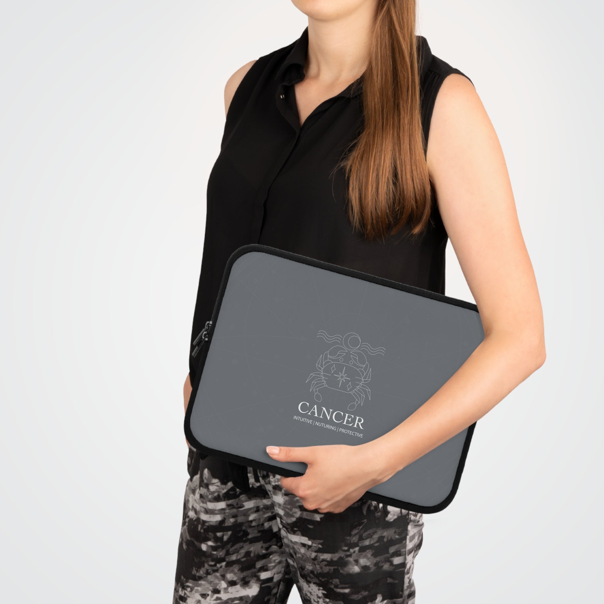 Cancer Laptop Sleeve by etchd, view 6