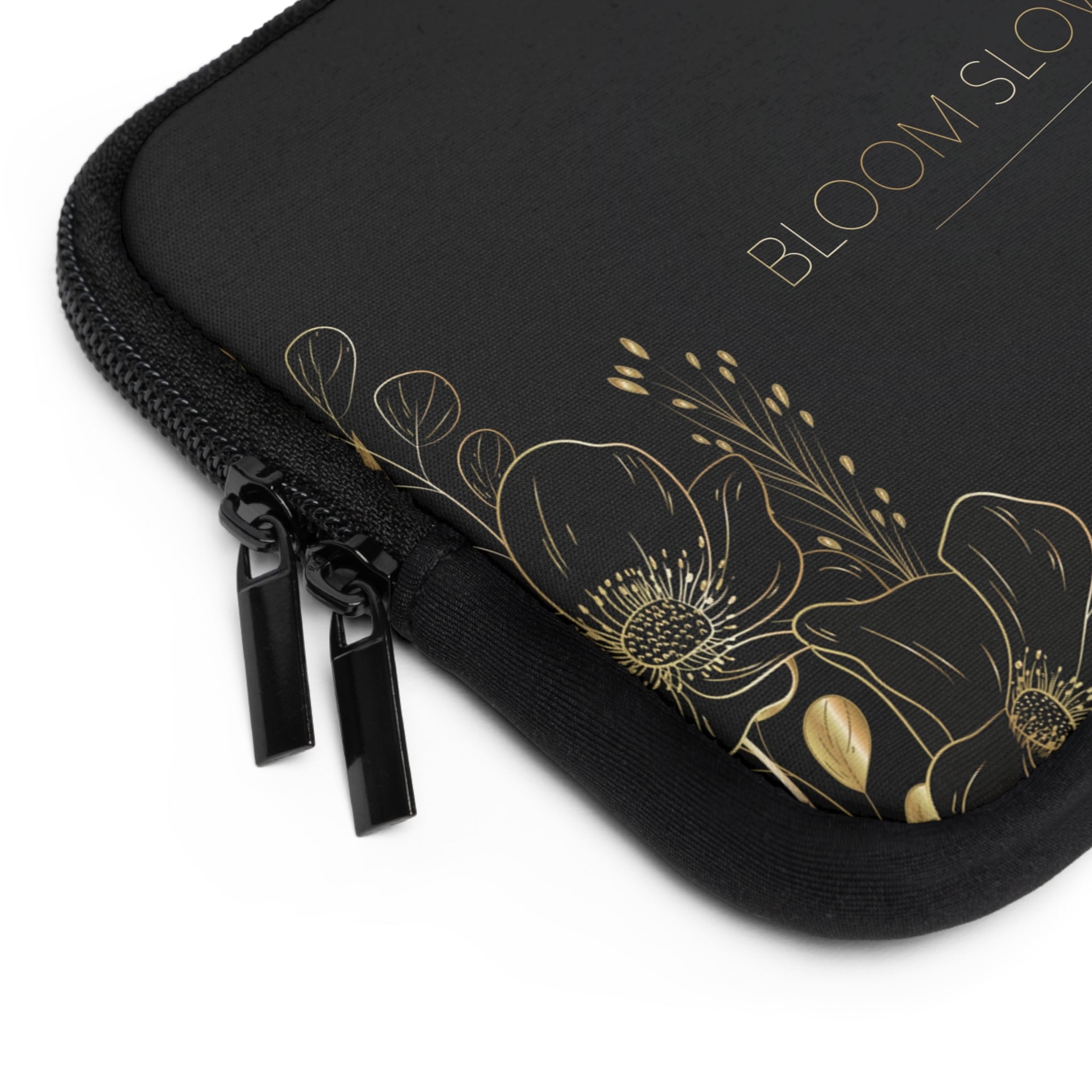 Bloom Slowly Laptop Sleeve by etchd, view 2