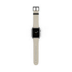 Neutral Gingham Cinturino per smartwatch
